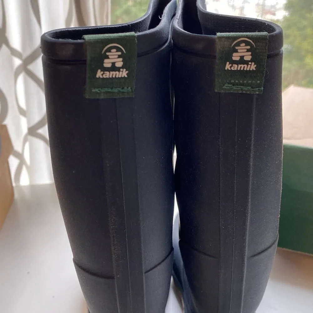 NIB Kamik Miranda Navy Women’s Rain Boots & NWT